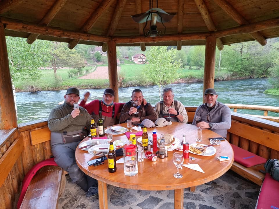Trout and grayling fishing Bosina - accommodation