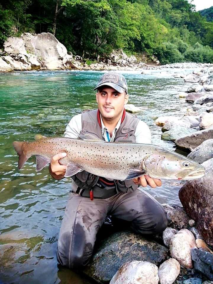 Trout and grayling fishing Bosina