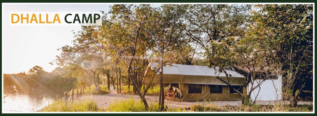Dhalla Tigerfishing camp on the Mnyera River - Tanzania. African fly fishing safari.