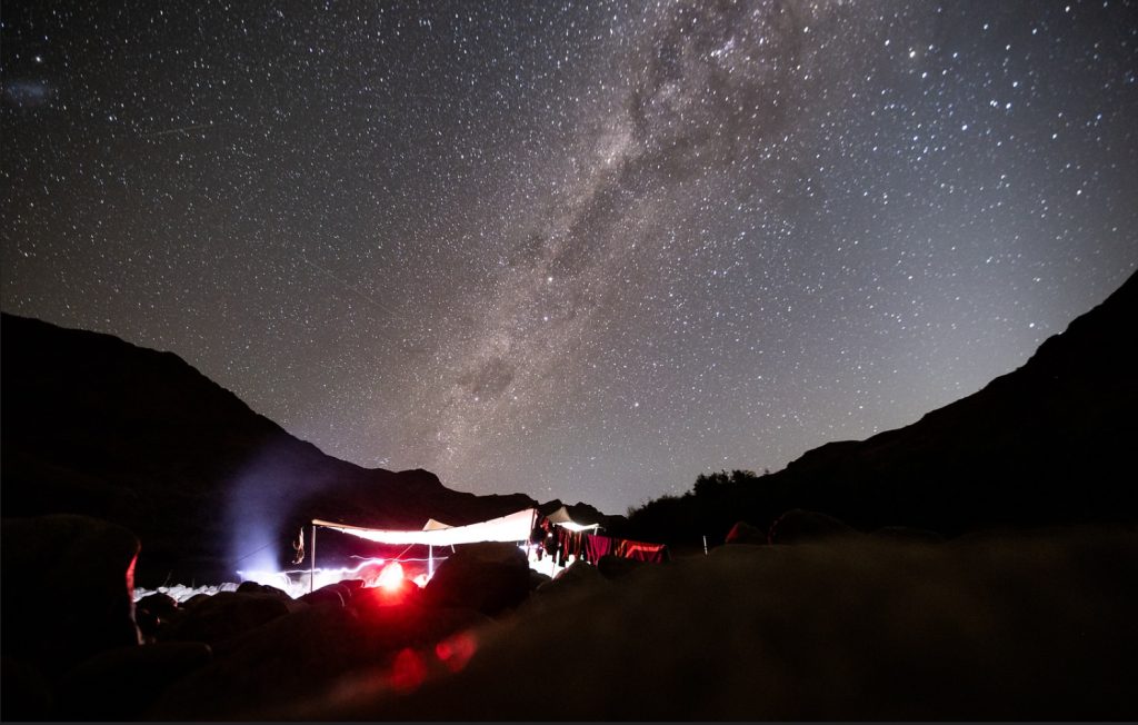 Kalahari wilderness drift camp