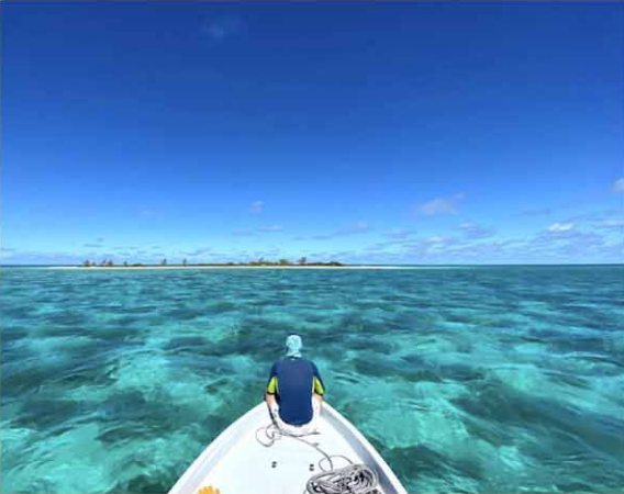 Nautitech 46 catamaran flats fishing
