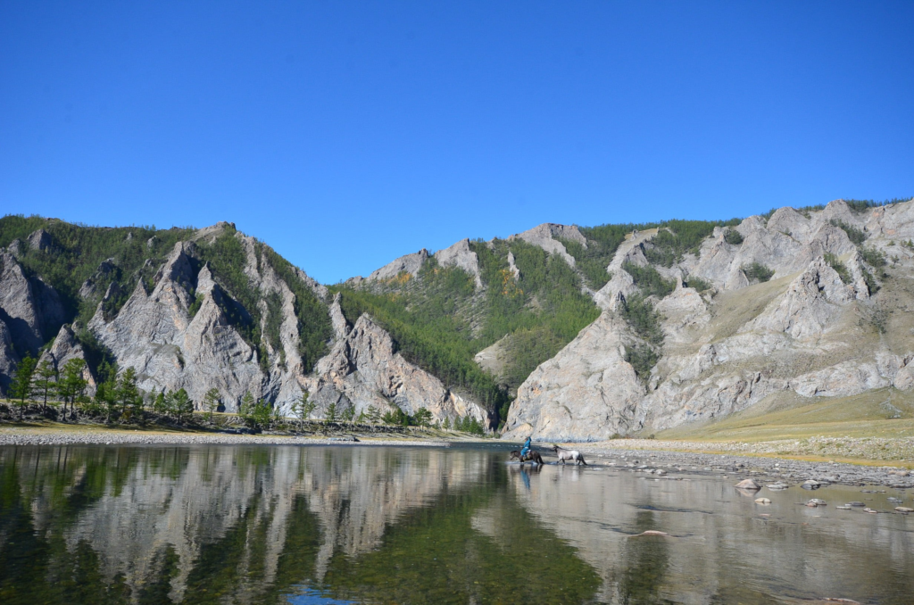 Mongolia - Classic Canyon Adventure - River scene