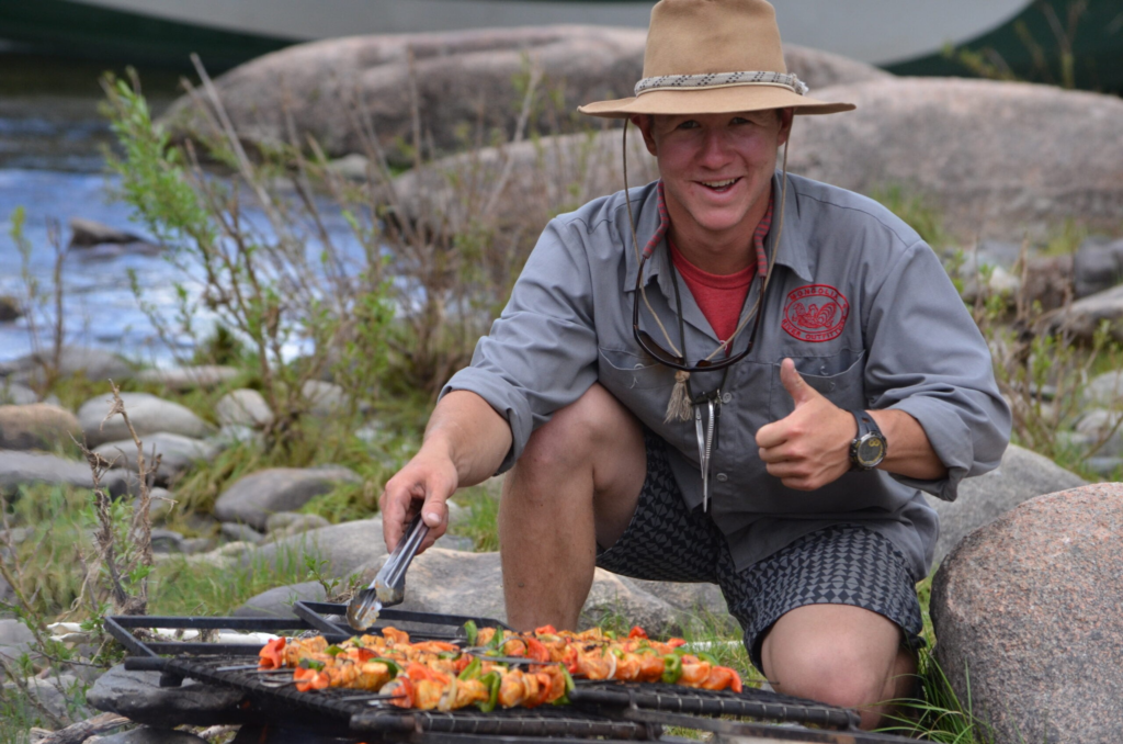 Mongolia - Classic Canyon Adventure - camp cooking