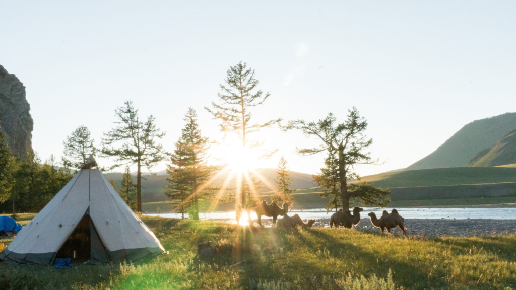 Mongolia Headwaters Expedition camp
