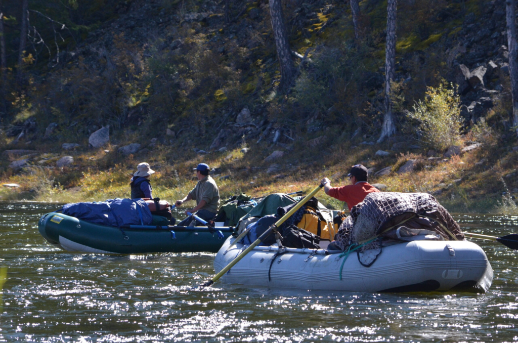 Mongolia - Classic Canyon Adventure - Afloat on the river